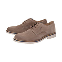 Encanio-715 12122 Taupe Lace-Up Shoes