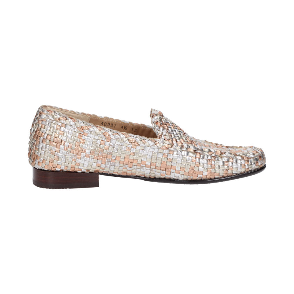 Cordera 40087 Silver/Gold Moccasin