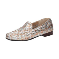 Cordera 40087 Silver/Gold Moccasin