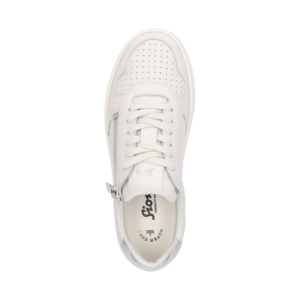 Tedroso-Da-712 41020 White/Silver Trainers