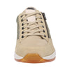 Turibio-702-J 10479 Beige Multi Lace-Up Trainers