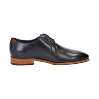 Geriondo-704 Navy Lace-Up Shoes