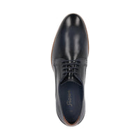 Geriondo-704 Navy Lace-Up Shoes