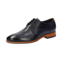 Geriondo-704 Navy Lace-Up Shoes