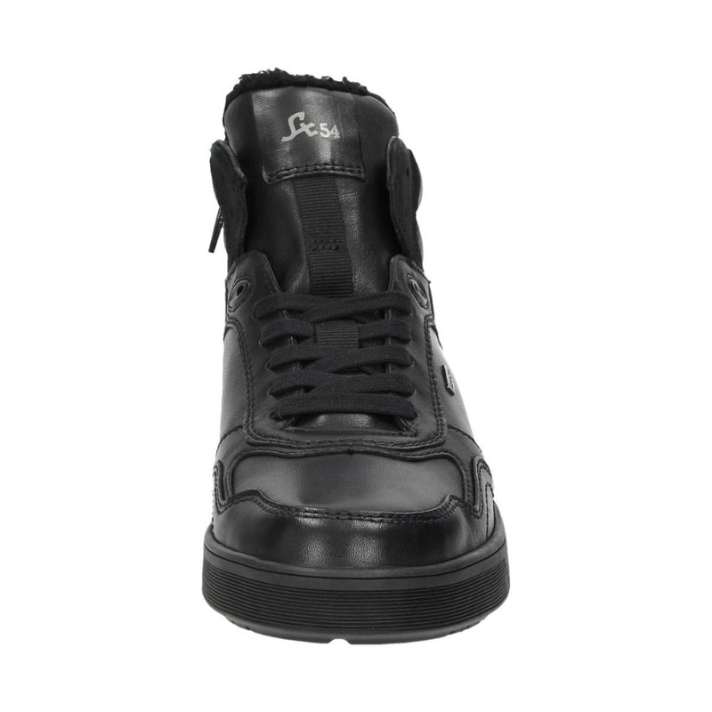 Tedroso-707-Tex-Wf Black High Top Trainers