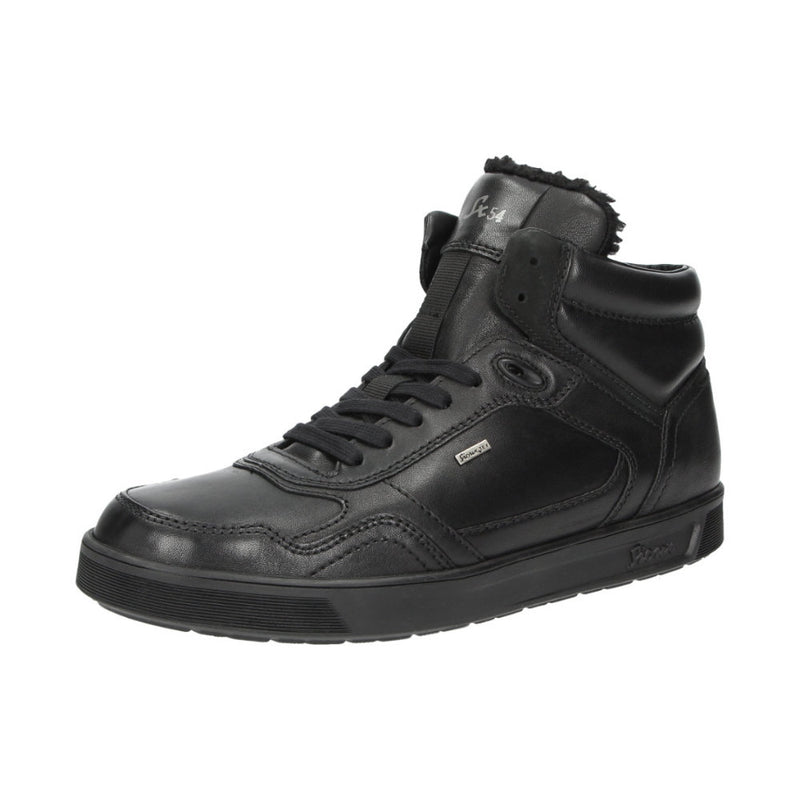 Tedroso-707-Tex-Wf Black High Top Trainers