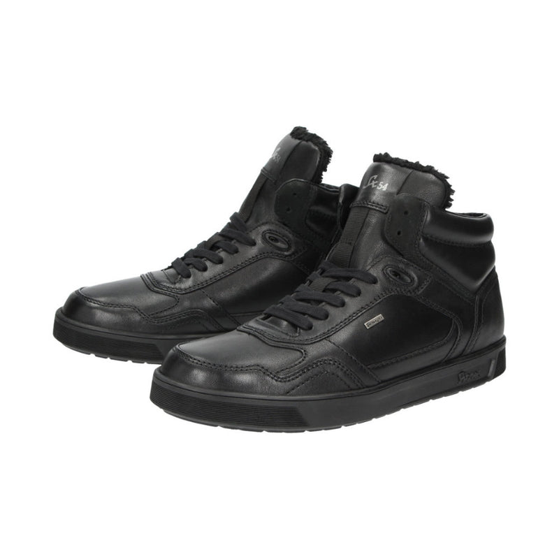 Tedroso-707-Tex-Wf Black High Top Trainers
