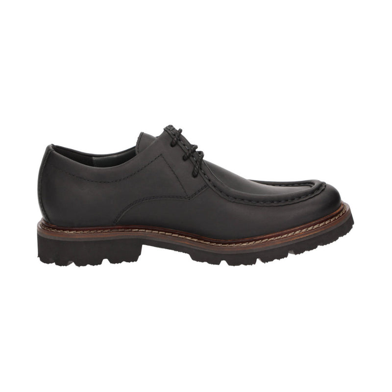 Adalrik-714-H Black Lace-Up Shoes