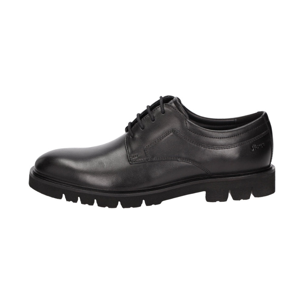 Rogtanos-700 Black Lace-Up Shoes