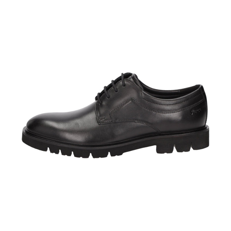 Rogtanos-700 Black Lace-Up Shoes
