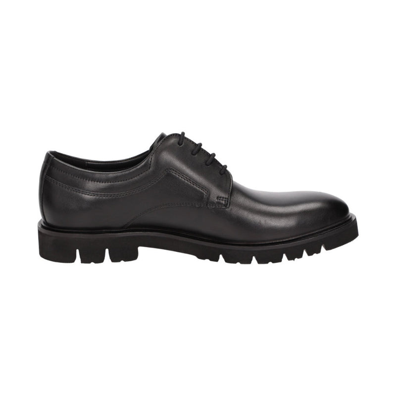 Rogtanos-700 Black Lace-Up Shoes