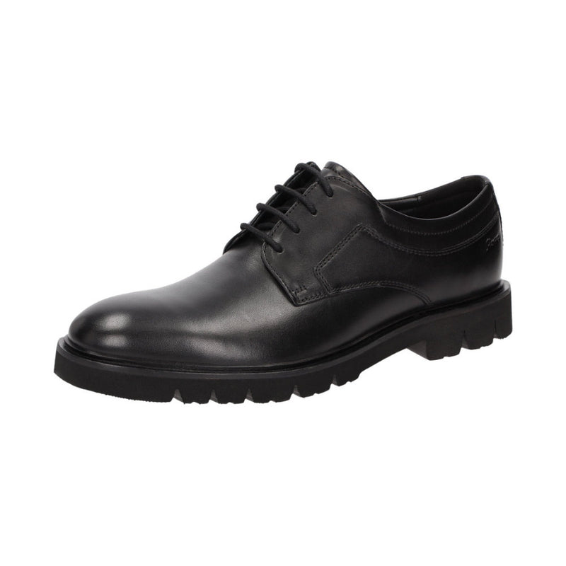 Rogtanos-700 Black Lace-Up Shoes