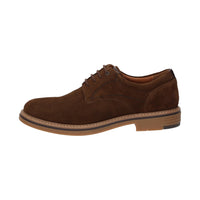 Encanio-712 Brown Lace-Up Shoes