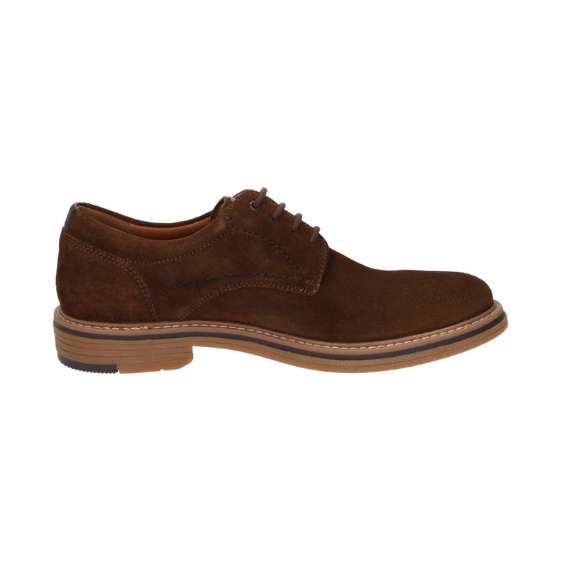 Encanio-712 Brown Lace-Up Shoes