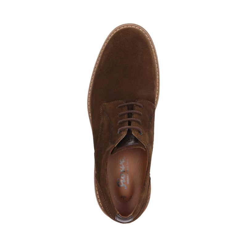 Encanio-712 Brown Lace-Up Shoes