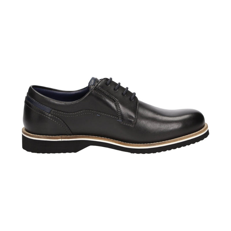 Dilip-716-H 12070 Black Lace-Up Shoes
