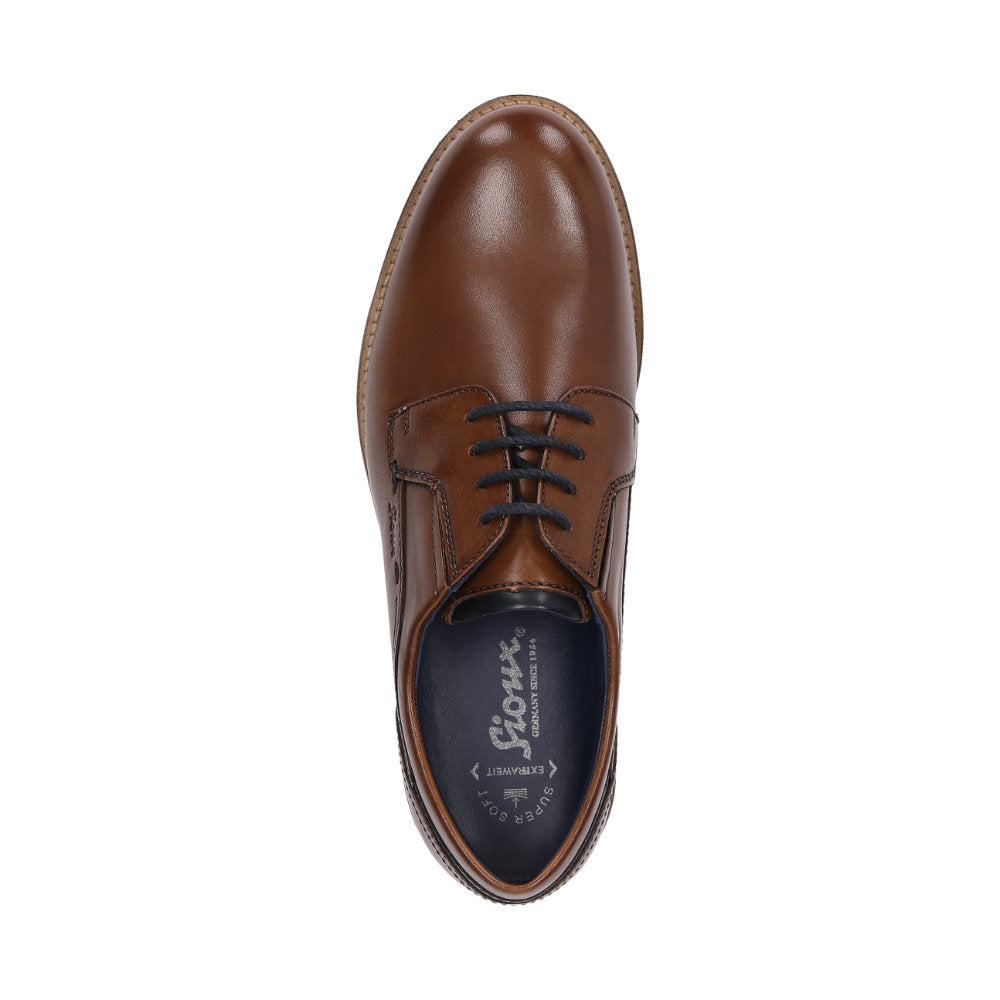 Dilip-716-H Brown Lace-Up Shoes 12071