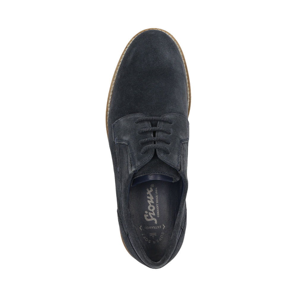 Dilip-716-H Navy Lace-Up Shoes 12076