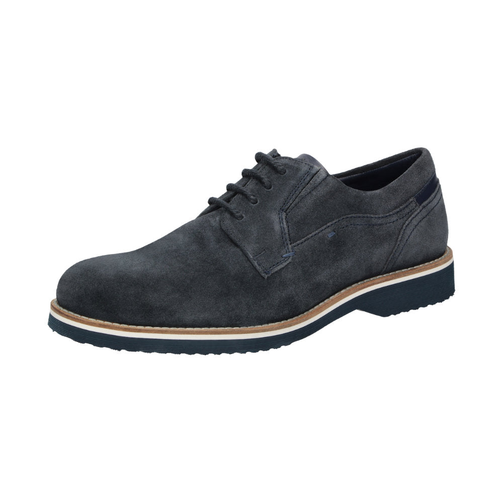 Dilip-716-H Navy Lace-Up Shoes 12076