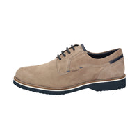 Dilip-716-H Beige Lace-Up Shoes
