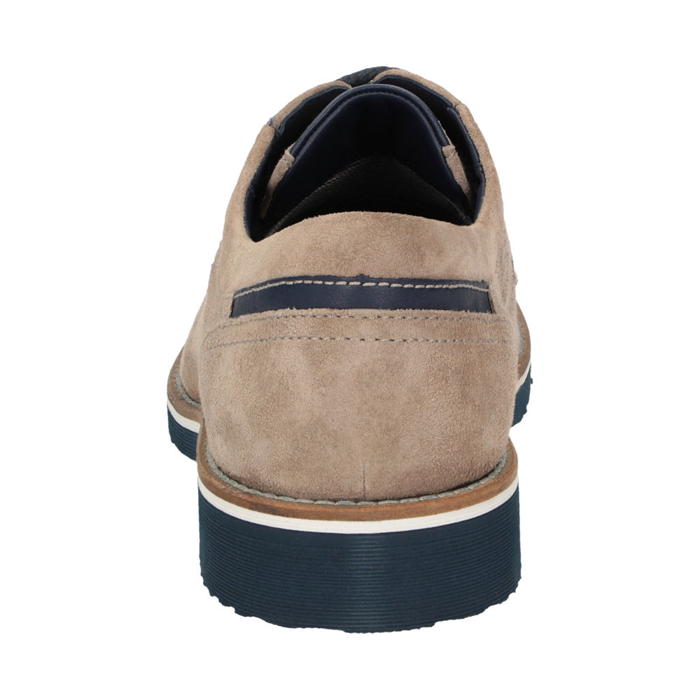 Dilip-716-H Beige Lace-Up Shoes