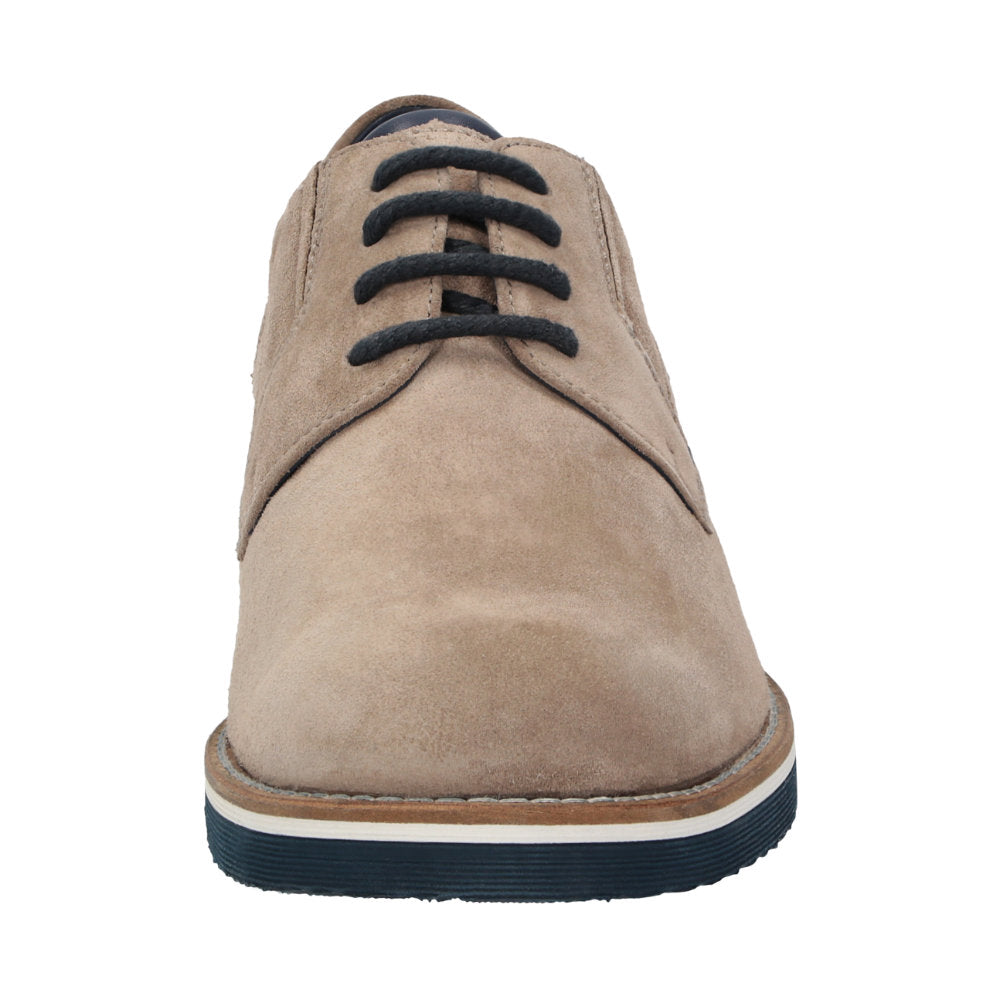 Dilip-716-H Beige Lace-Up Shoes