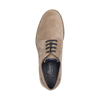 Dilip-716-H Beige Lace-Up Shoes