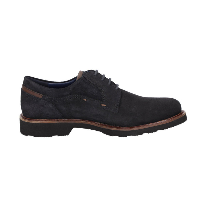 Dilip-716-H Navy Lace-Up Shoes