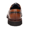 Dilip-716-H Brown Lace-Up Shoes