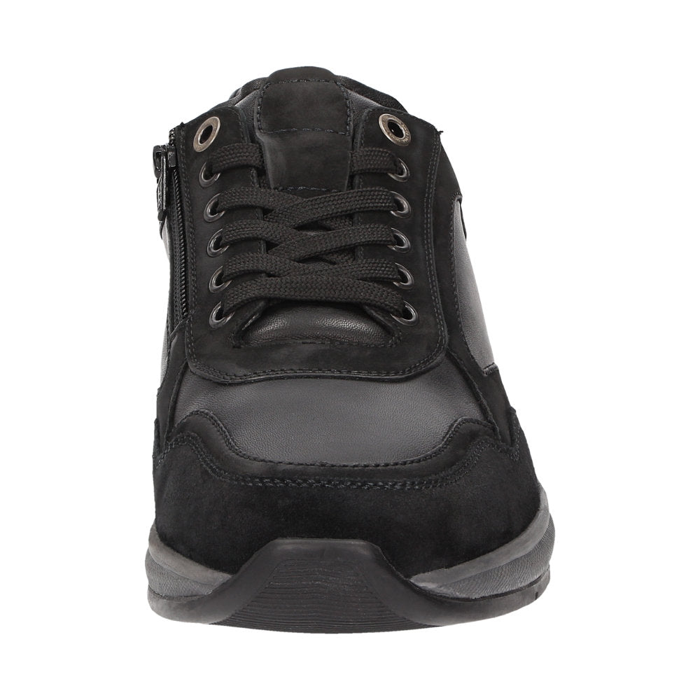 Turibio-713-J Black Trainers