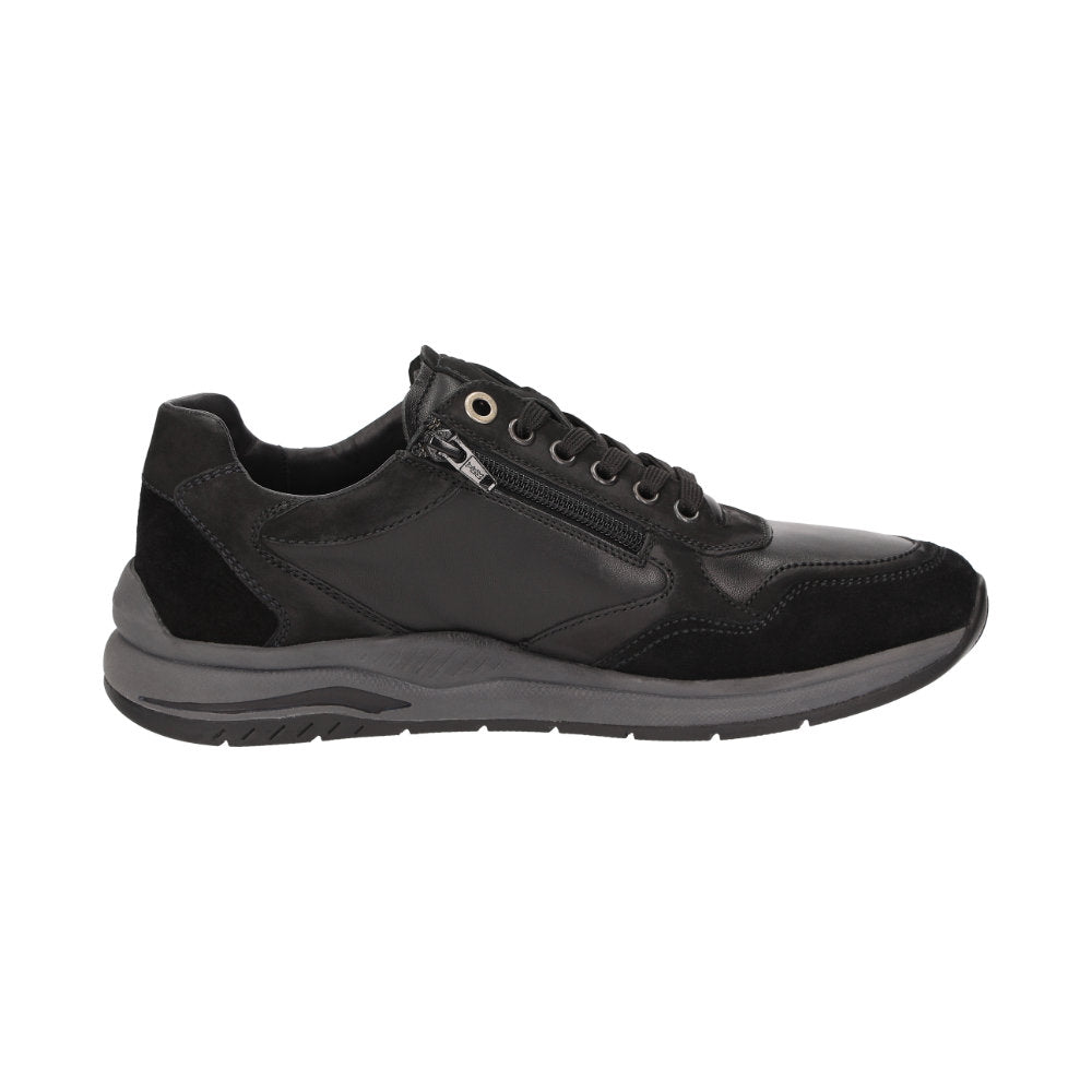 Turibio-713-J Black Trainers