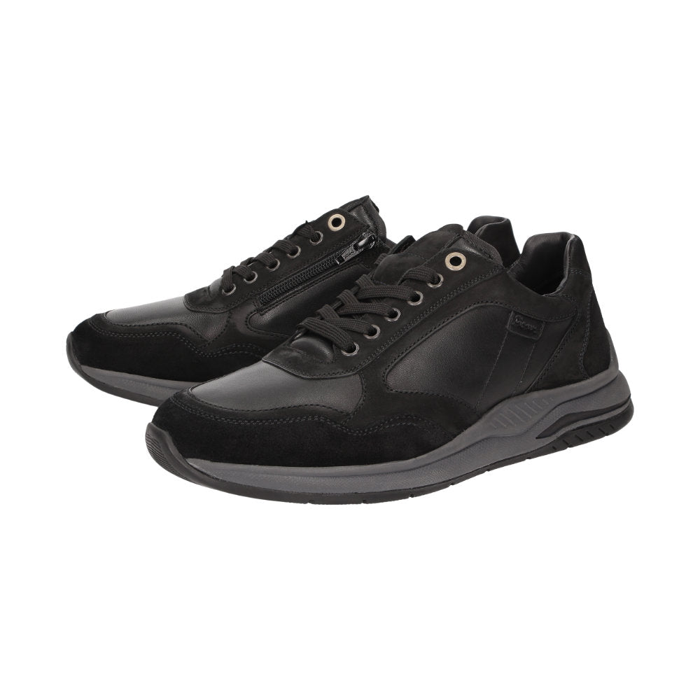 Turibio-713-J Black Trainers