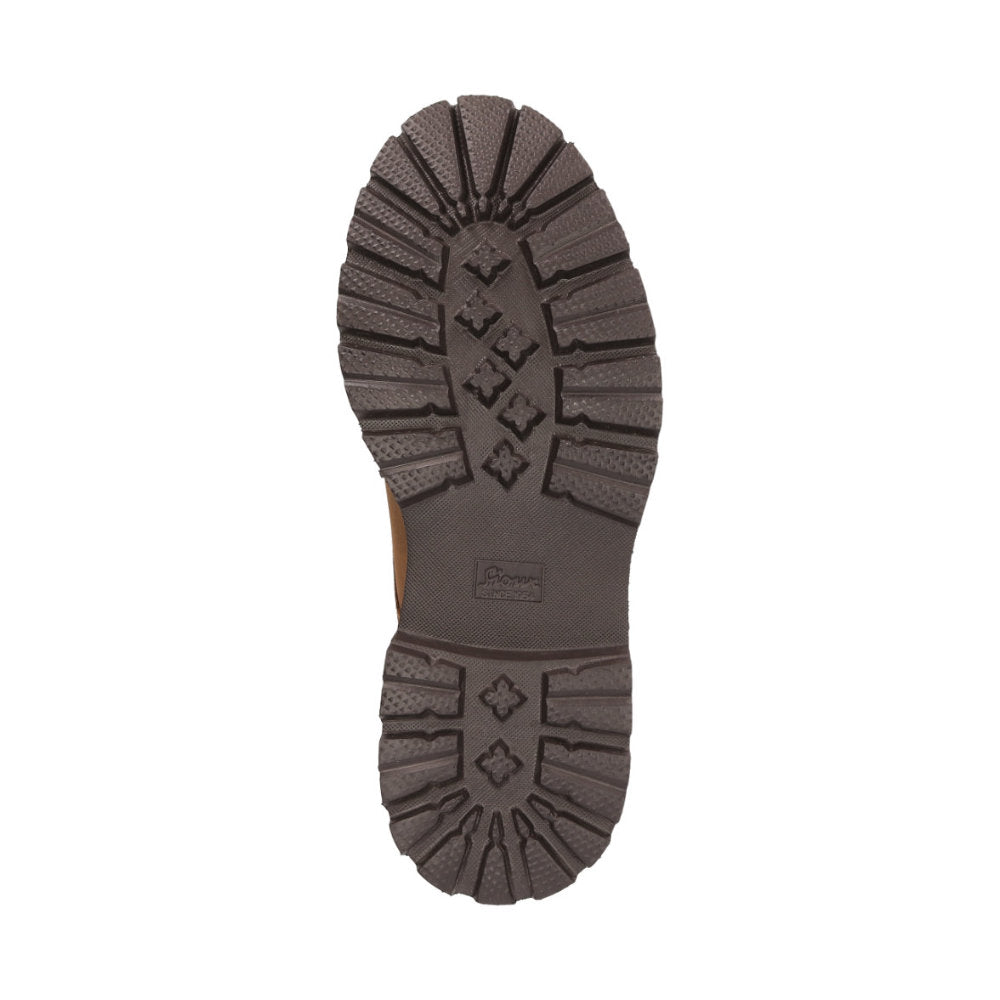 Close-up of Adalrik lace-up leather craftsmanship and quality