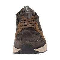 Tasulio-702-J Brown Lace-Up Trainers