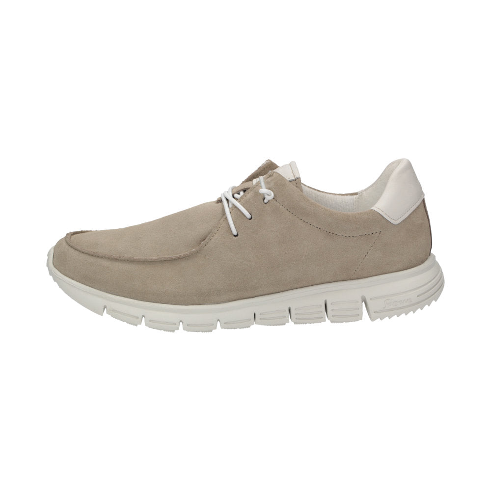 Mokrunner-H-007 Beige Lace-Up Shoes