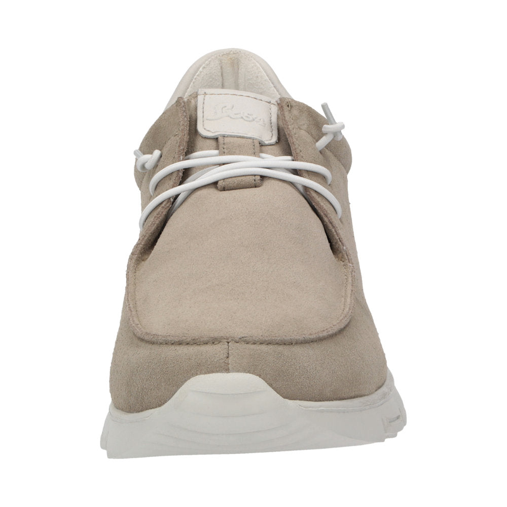 Mokrunner-H-007 Beige Lace-Up Shoes