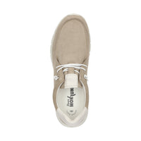 Mokrunner-H-007 Beige Lace-Up Shoes