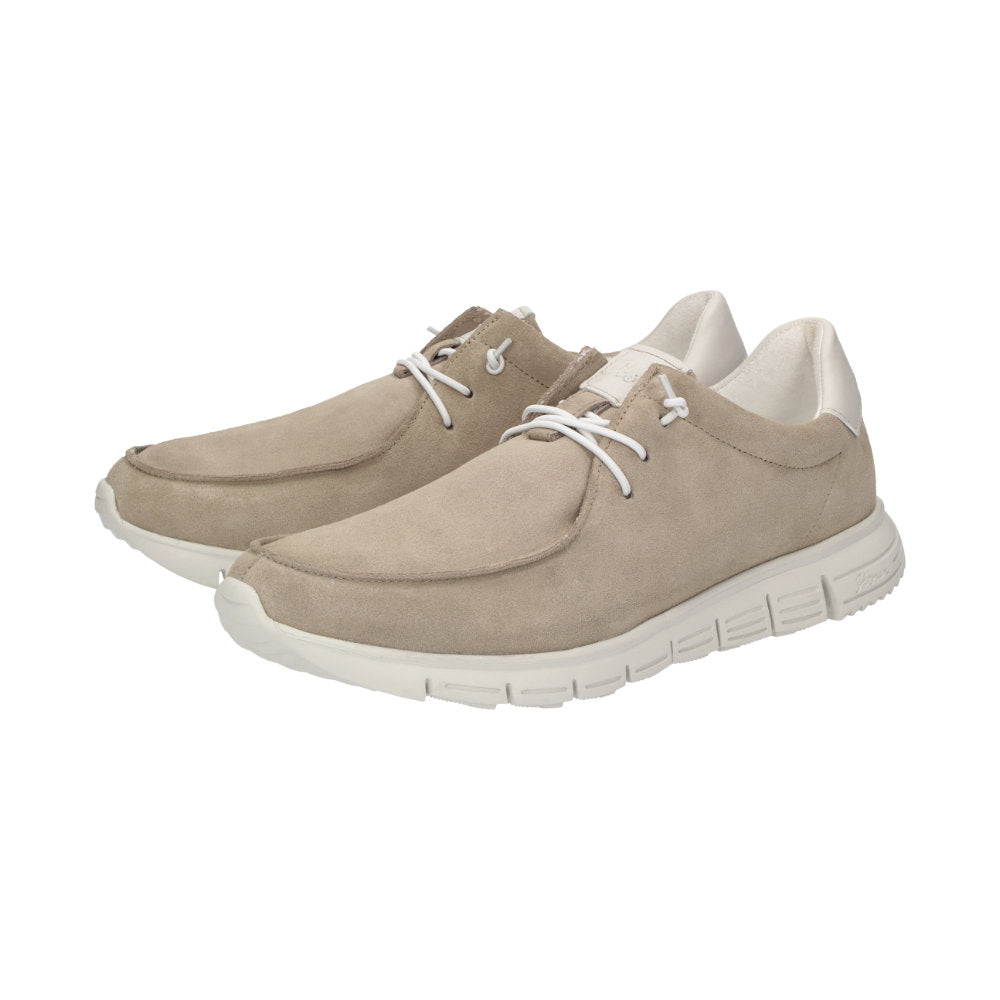 Mokrunner-H-007 Beige Lace-Up Shoes