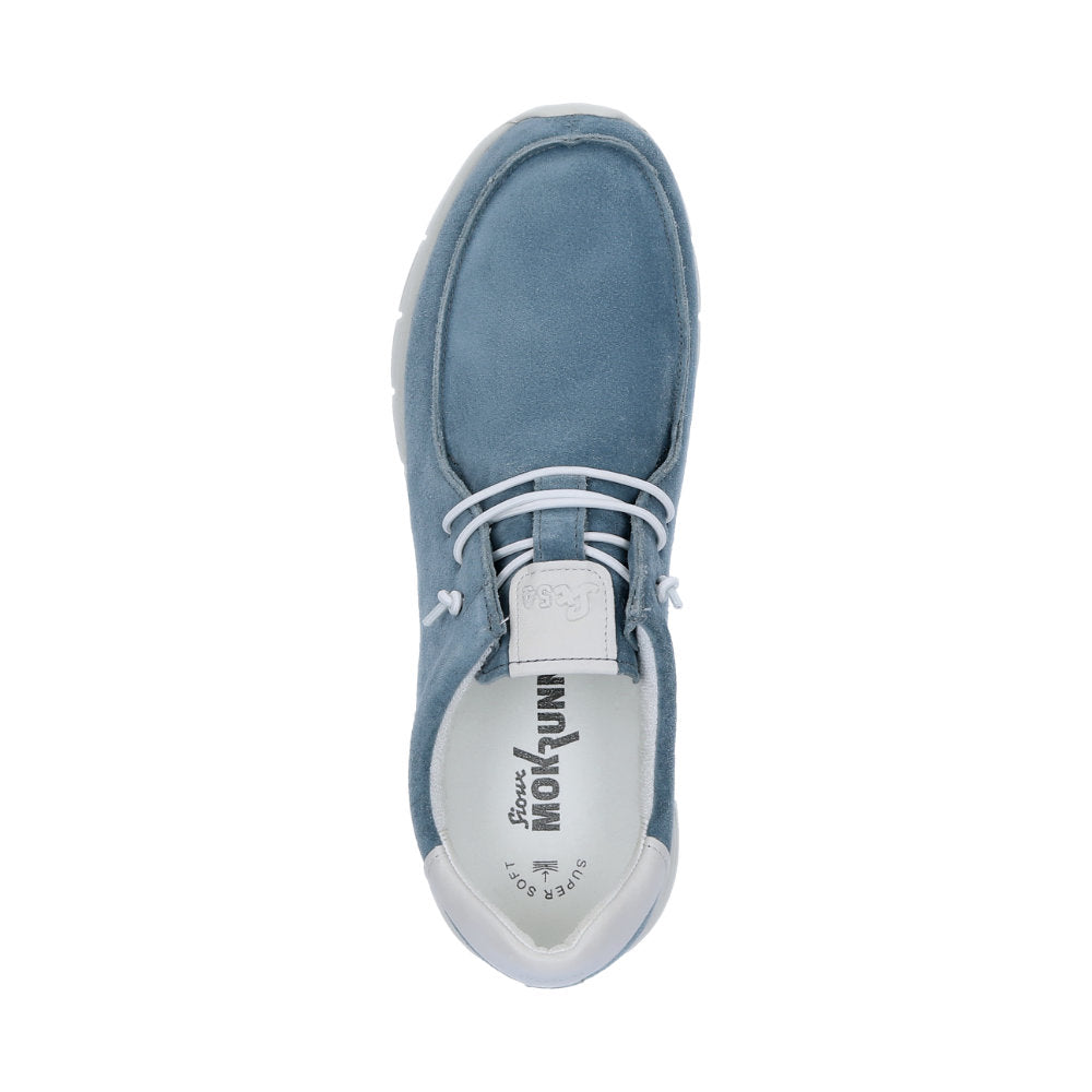 Mokrunner-H-007 Blue Lace-Up Shoes