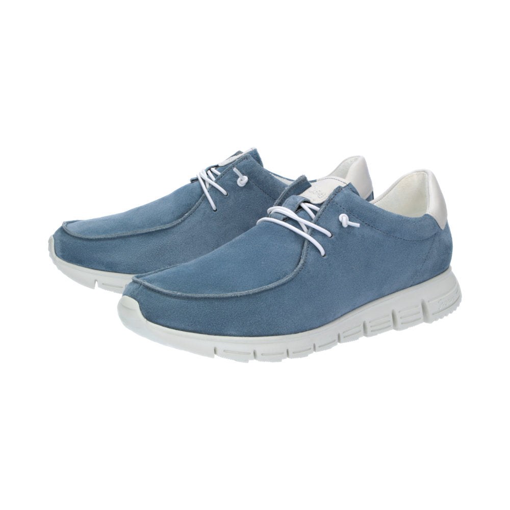 Mokrunner-H-007 Blue Lace-Up Shoes