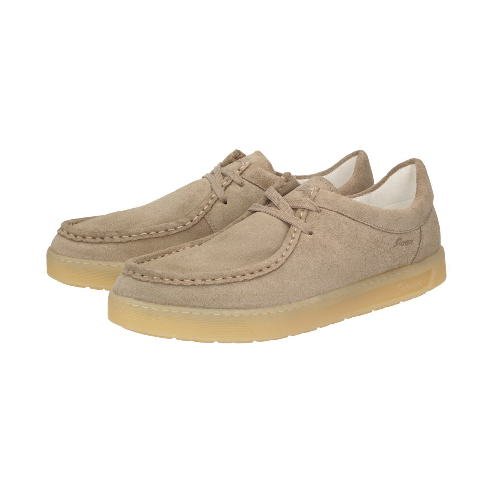 Tedrino-701 Beige Lace-Up Shoes