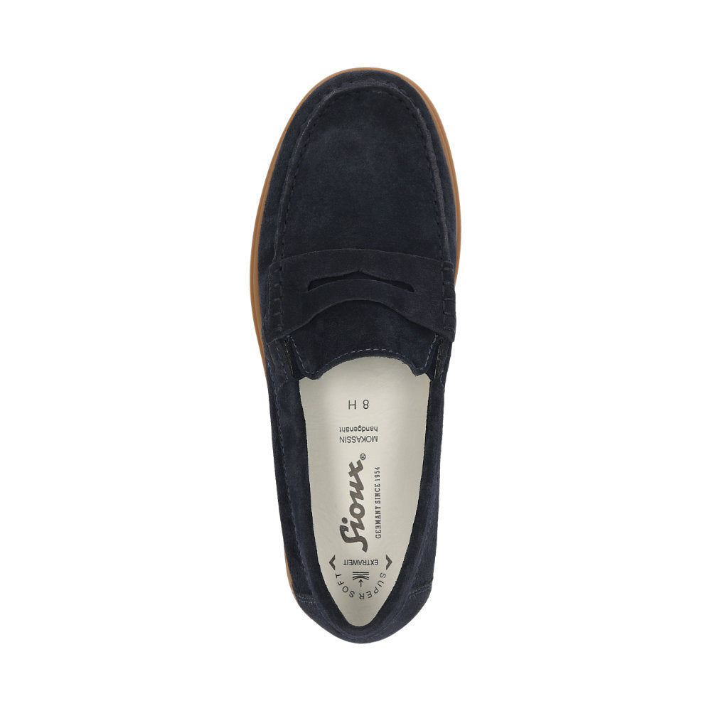 Giumelo-712-H Navy Moccasin