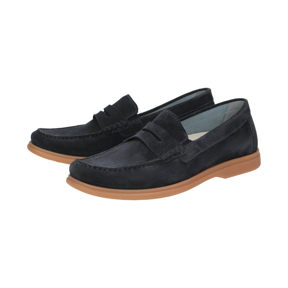 Giumelo-712-H Navy Moccasin