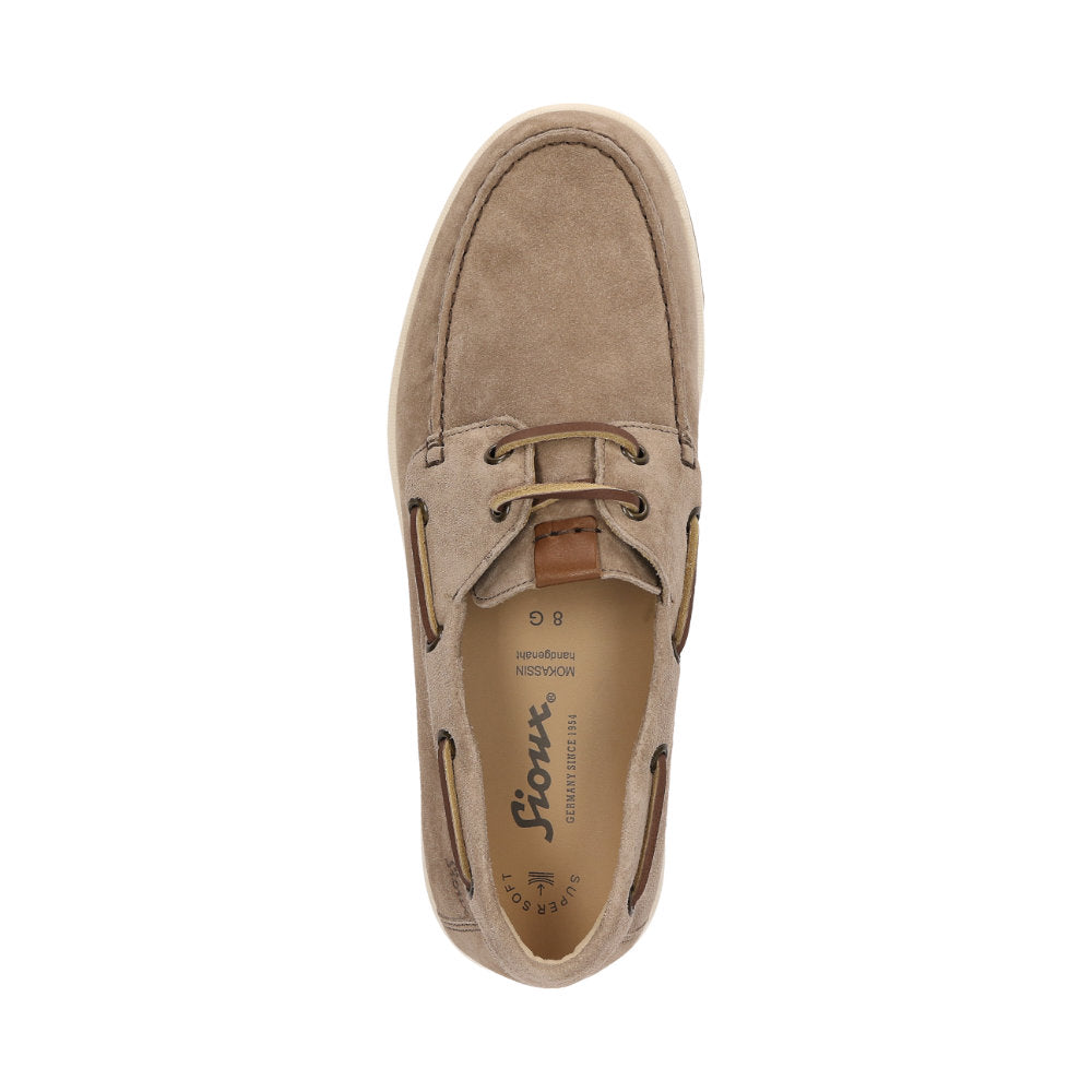 Nurilinos-702 Beige Lace-Up Shoes