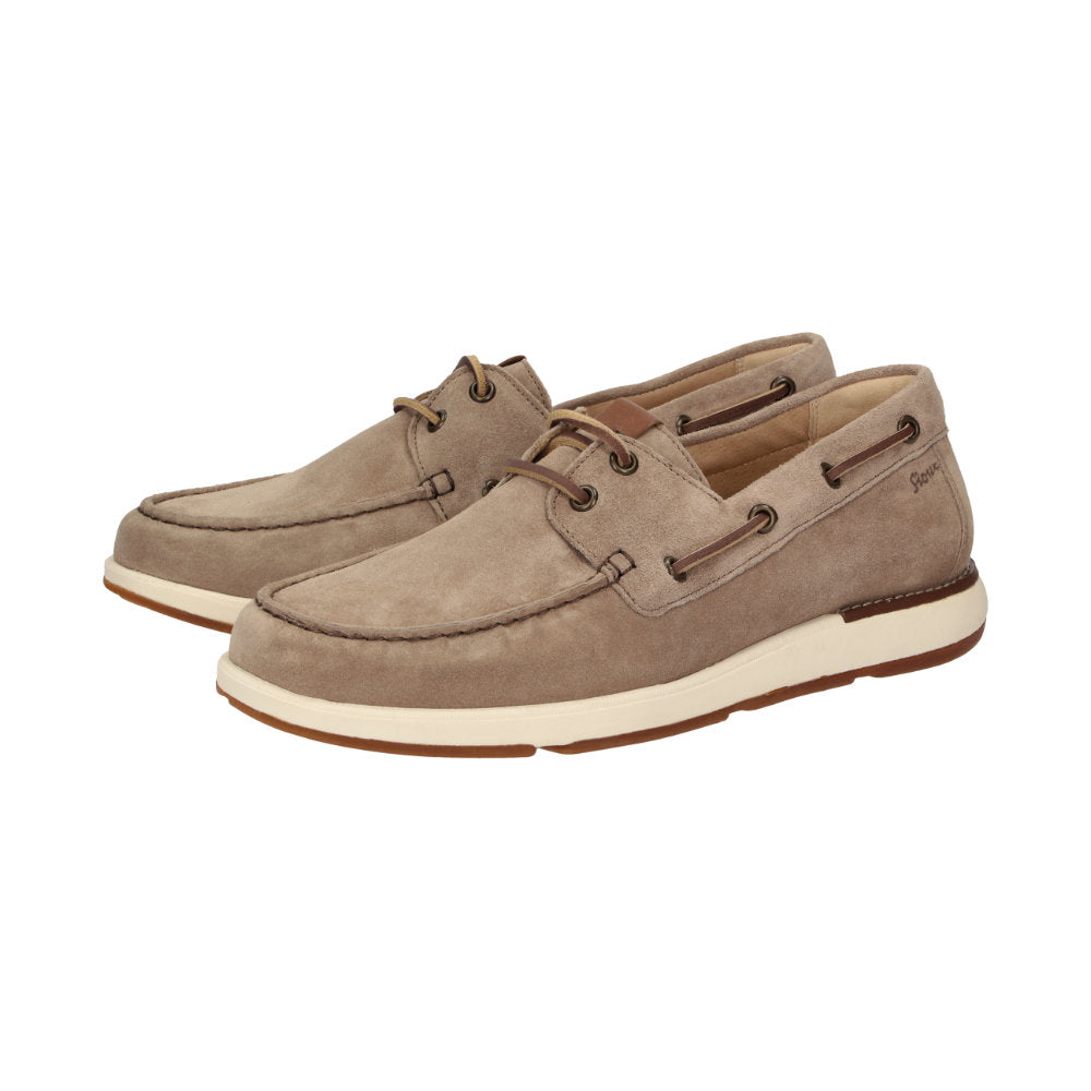 Nurilinos-702 Beige Lace-Up Shoes