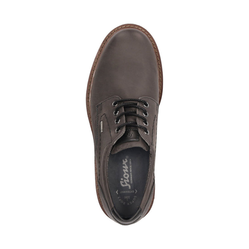 Adalrik-703-Tex-H Grey Lace-Up Shoes