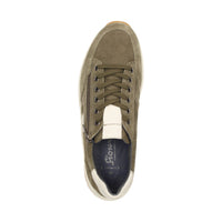 Turibio lace-up showing cushioned leather insole and removable footbed