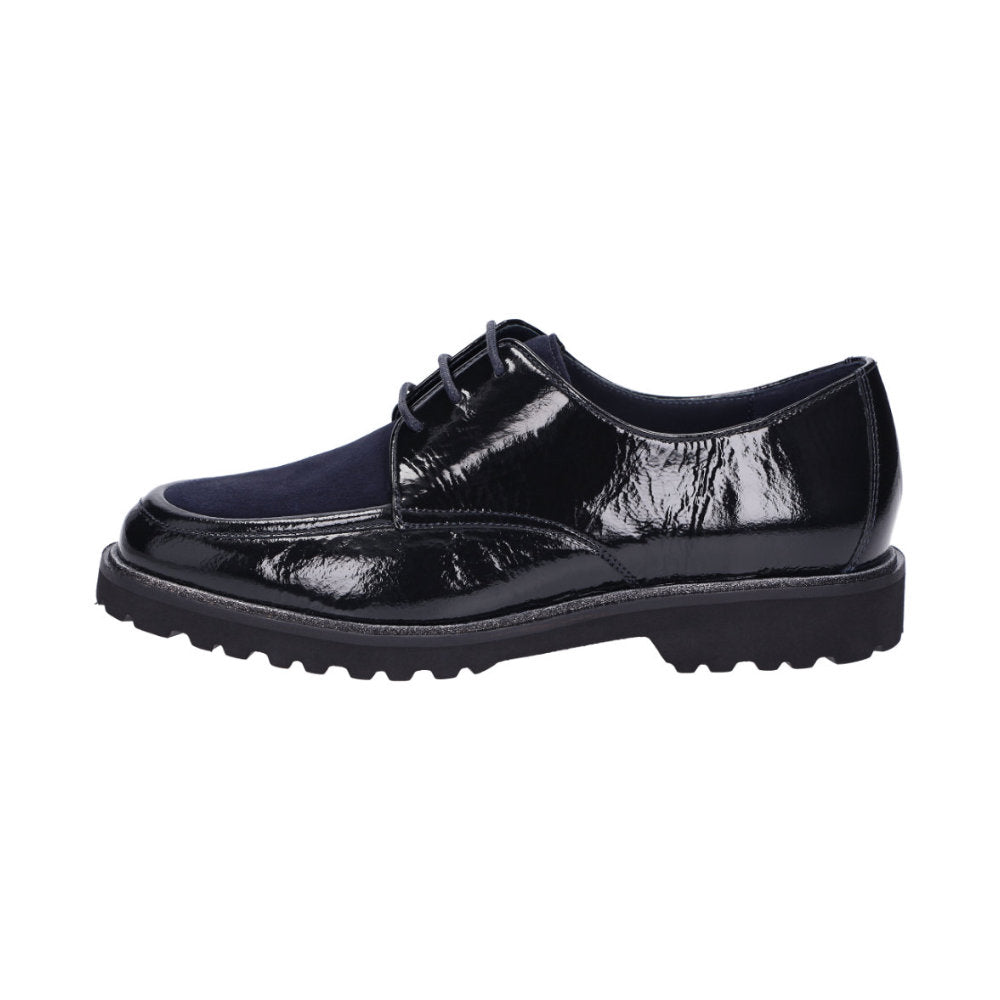 Meredith-749-H Navy Lace-Up Shoes