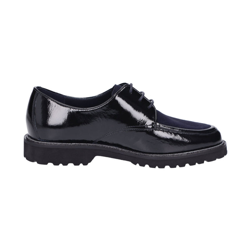 Meredith-749-H Navy Lace-Up Shoes