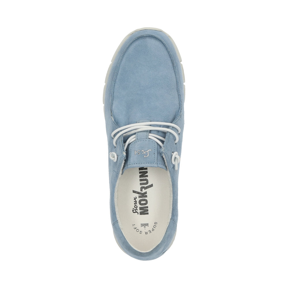 Mokrunner-D-007 Blue Lace-Up Shoes